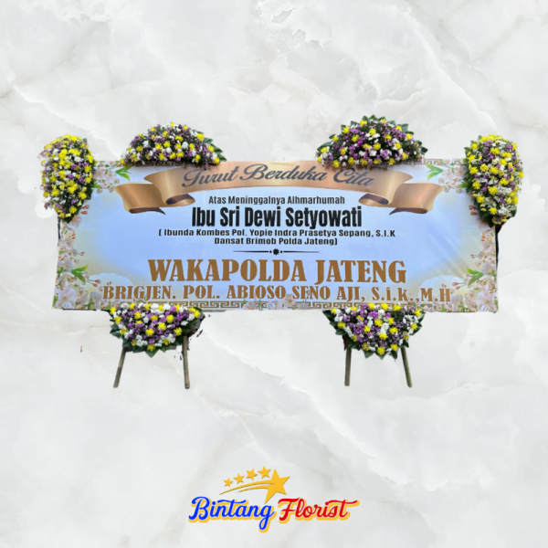 Papan Bunga duka Cita Bintang Florist Jakarta