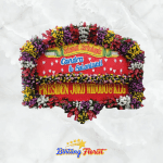 Papan Bunga Happy Wedding Bintang Florist Jakarta
