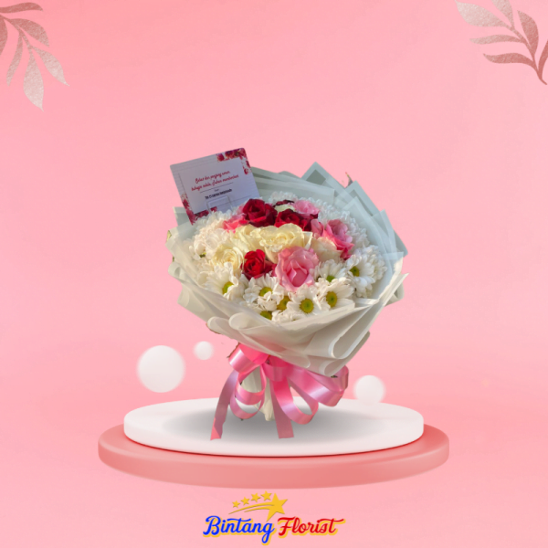 hand buket bunga Bintang Florist Jakarta