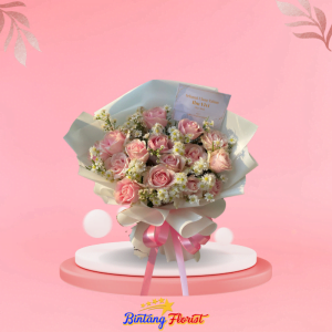 Hand Buket Bunga bintang Florist Jakarta