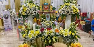 tutup peti Bintang Florist Jakarta