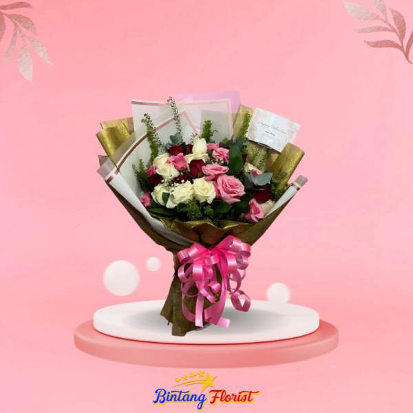 Hand Buket Bunga bintang Florist Jakarta