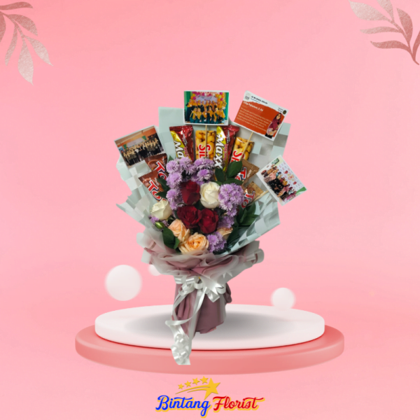 hand buket bunga Bintang Florist Jakarta