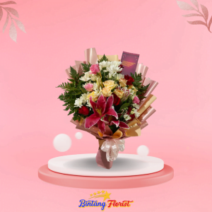 Hand Buket Bunga Bintang Florist Jakarta