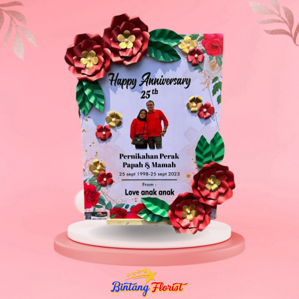 papan kertas Bintang Florist Jakarta