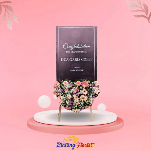 papan indoor Bintang Florist Jakarta