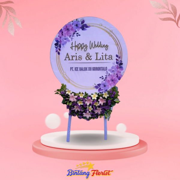 papan indoor Bintang Florist Jakarta