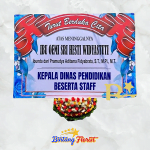 bunga papan duka cita Bintang Florist Jakarta