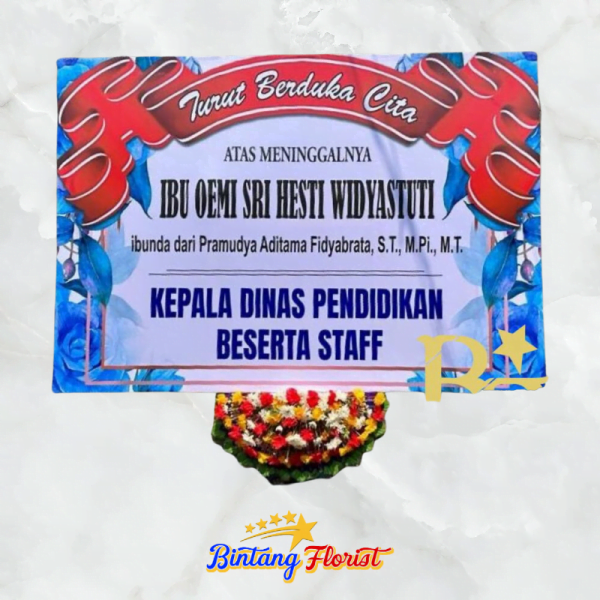 bunga papan duka cita Bintang Florist Jakarta