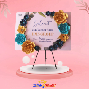 papan bunga kertas Bintang Florist Jakarta