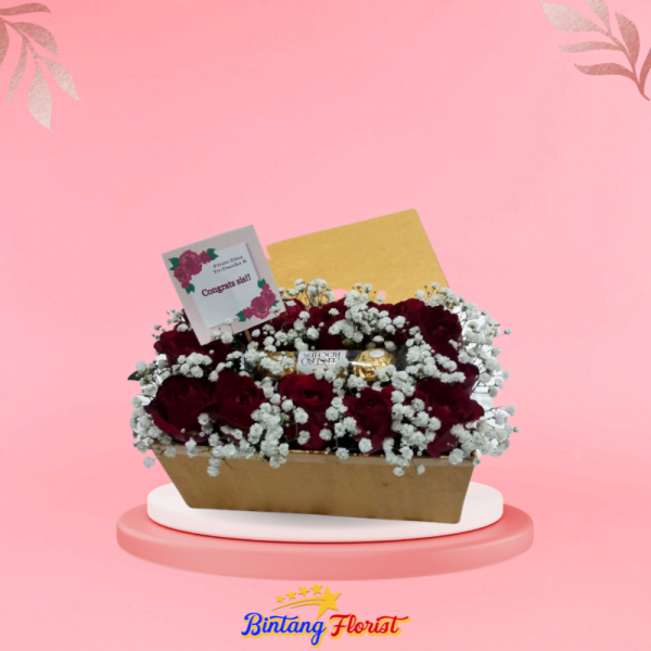 kado bunga box Bintang Florist Jakarta