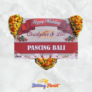 Papan Bunga Wedding Bintang Florist Jakarta