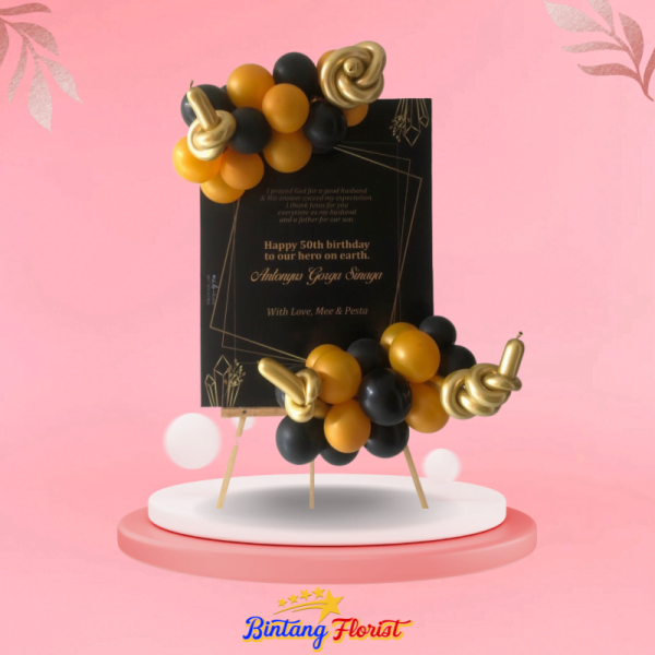 papan balon Bintang Florist Jakarta