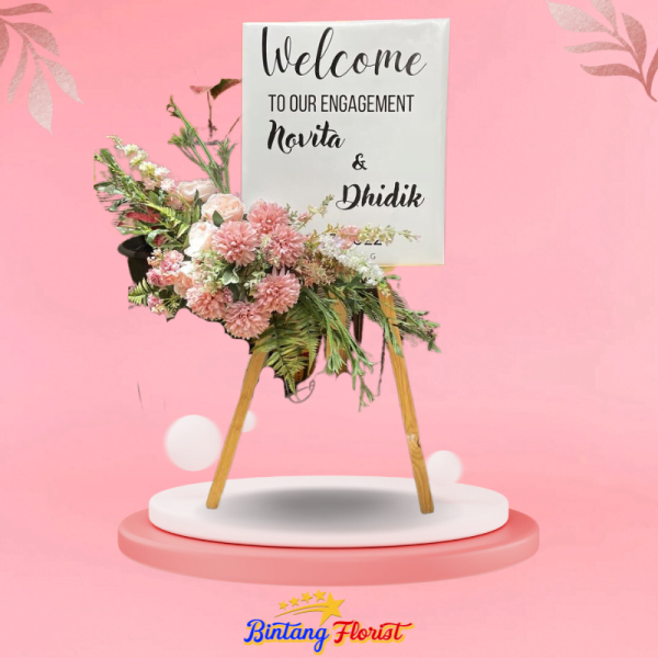 papan indoor Bintang Florist Jakarta