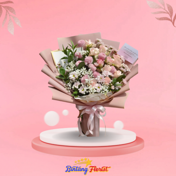 hand buket bunga Bintang Florist Jakarta