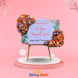 papan indoor Bintang Florist Jakarta