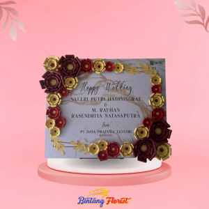 papan bunga kertas