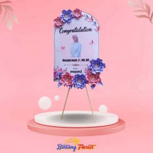 papan bunga kertas Bintang Florist Jakarta