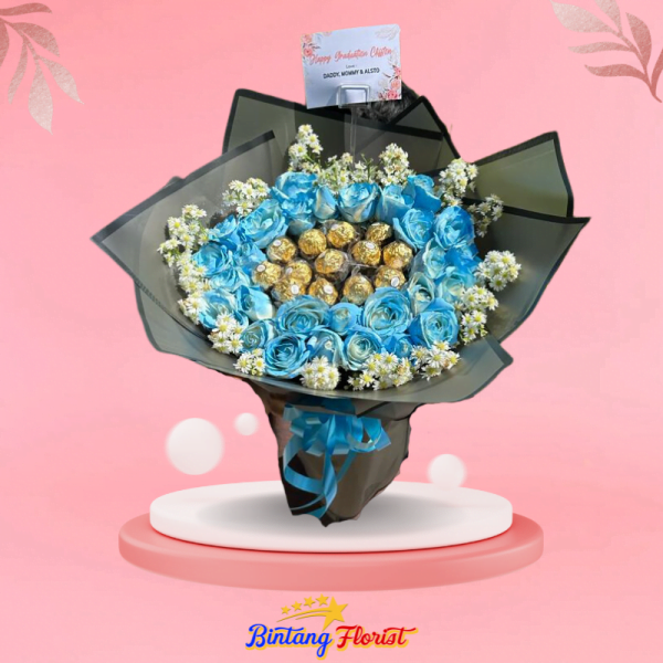 Hand Buket Bunga Bintang Florist Jakarta