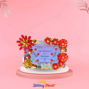 Bunga Papan Kertas Bintang Florist Jakarta