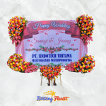 Papan Bunga Happy Wedding Bintang Florist Jakarta