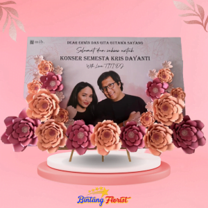 Papan Bunga Kertas Bintang Florist Jakarta