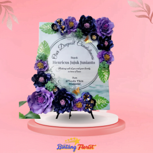 Papan Bunga Kertas Bintang Florist Surabaya