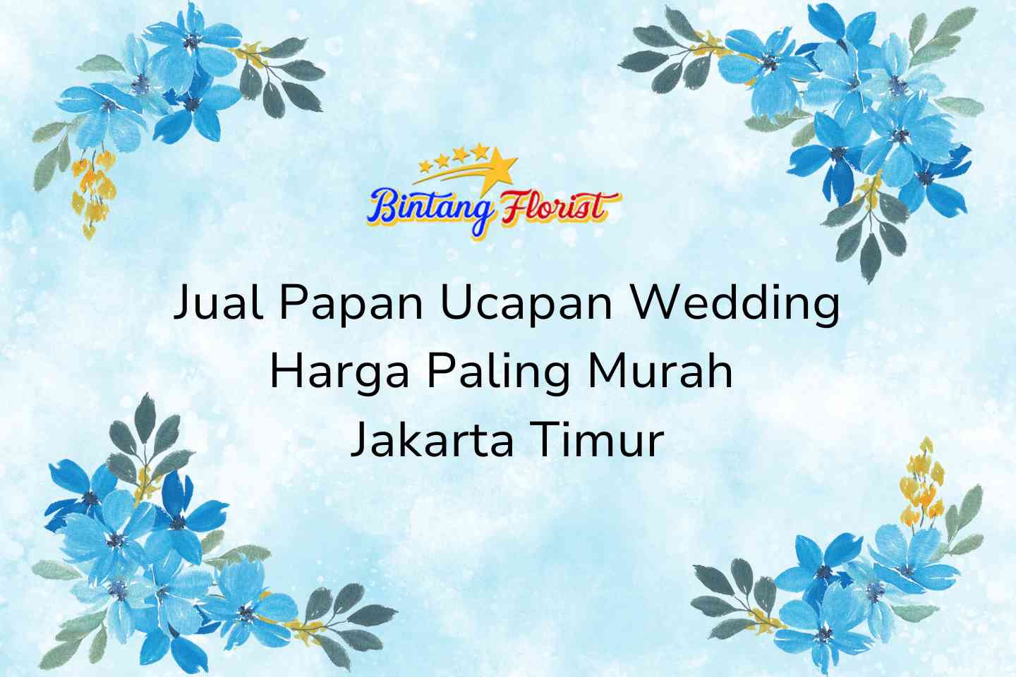 Jual Papan Ucapan Wedding Harga Paling Murah Jakarta Timur