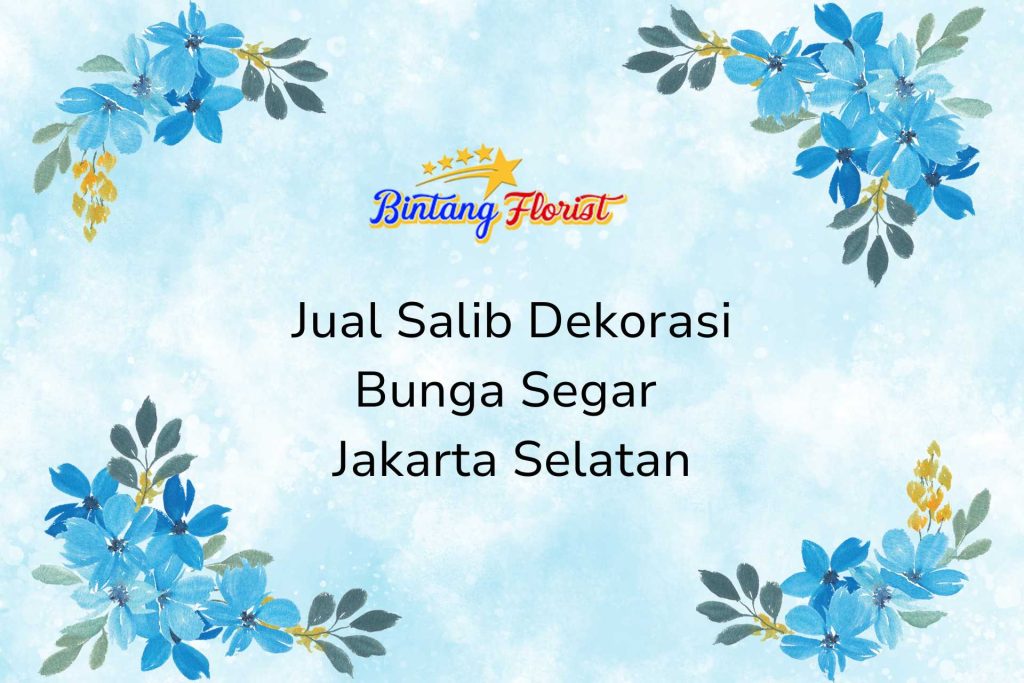 Jual Salib Dekorasi Bunga Segar Jakarta Selatan